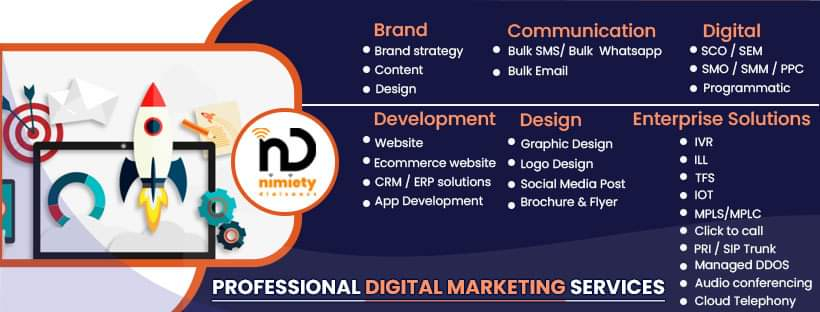 Cover photo of Nimiety Digispace LLP - Premier Digital Marketing Agency | SEO & Internet Marketing Experts